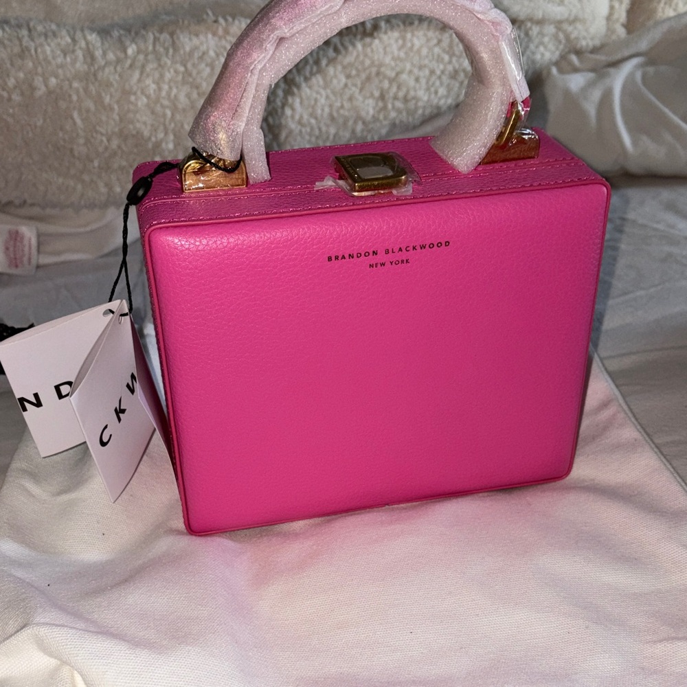 Brandon Blackwood Vibrant Pink Mini Bag - Picture 3 of 3